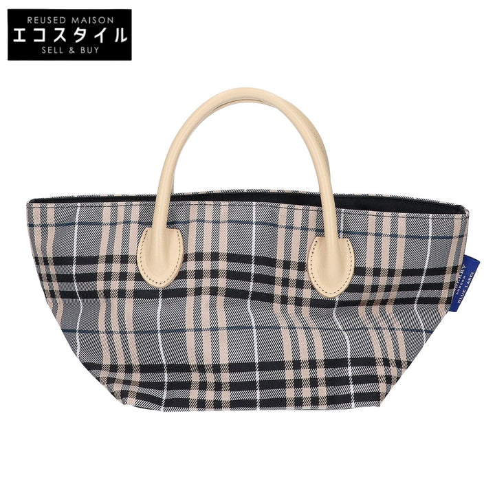 Burberry Blue Label バーバリーブルーレーベル 【美品】ZA403-800-09 ノバチェック ミニ トートバッグ