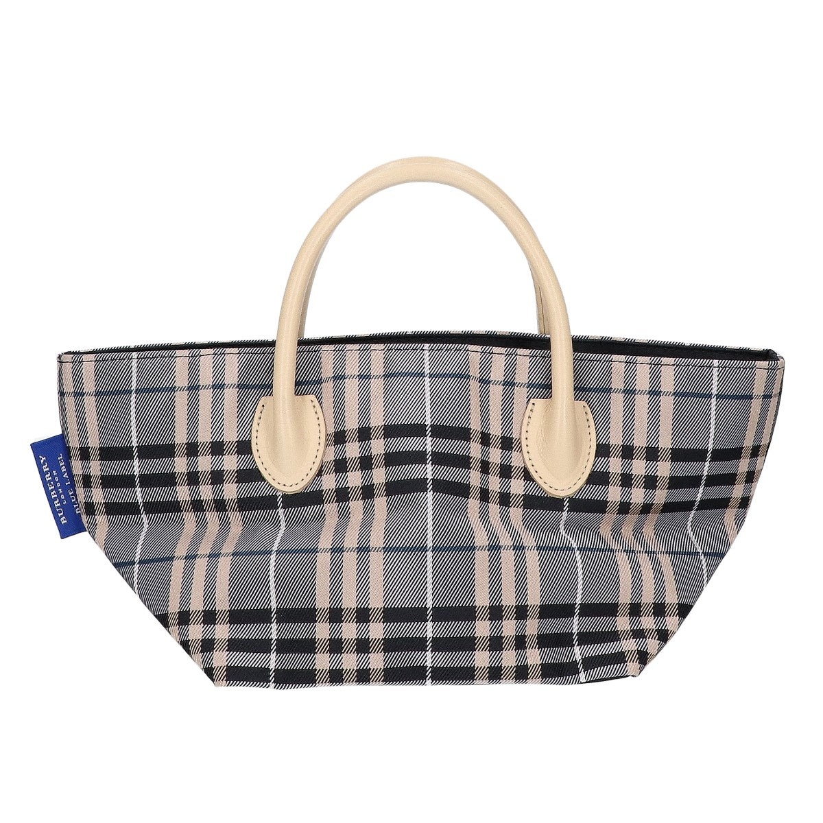Burberry Blue Label バーバリーブルーレーベル 【美品】ZA403-800-09 ノバチェック ミニ トートバッグ