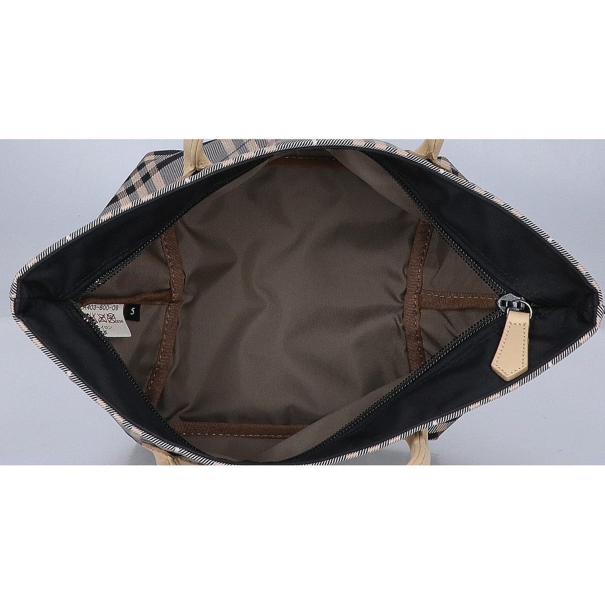 Burberry Blue Label バーバリーブルーレーベル 【美品】ZA403-800-09 ノバチェック ミニ トートバッグ