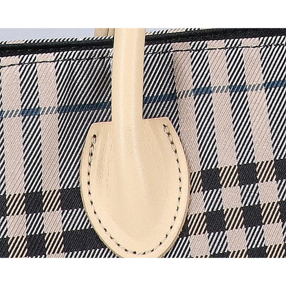 Burberry Blue Label バーバリーブルーレーベル 【美品】ZA403-800-09 ノバチェック ミニ トートバッグ