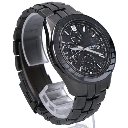 CASIO カシオ 新品同様 OCW-S7000CN-1AJF オシアナス マンタ CALM NIGHT タフソーラー電波 腕時計