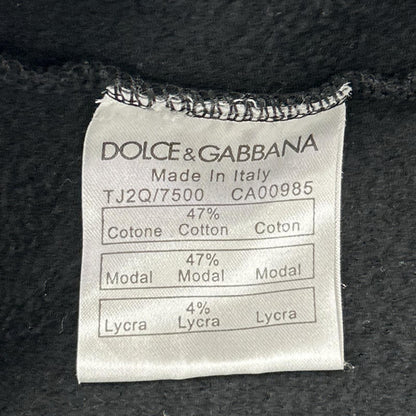 DOLCE&GABBANA ドルチェアンドガッバーナ ブラック 切替 フーディ ブルゾンジャケット ジャケット