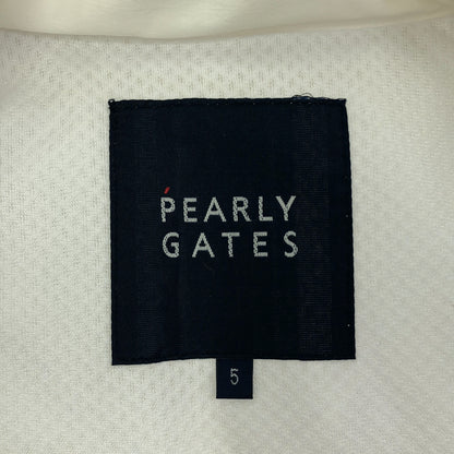 PEARLY GATES パーリーゲイツ 25年製 ホワイト 総柄 ベスト トップス