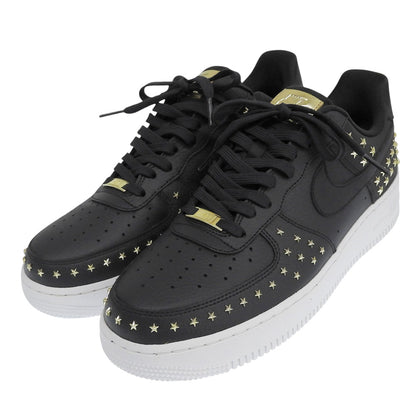 NIKE ナイキ 美品 Air Force 1 Low Star Studded ローカットスニーカー シューズ メンズ ブラック 28.5cm AR0639-001 シューズ