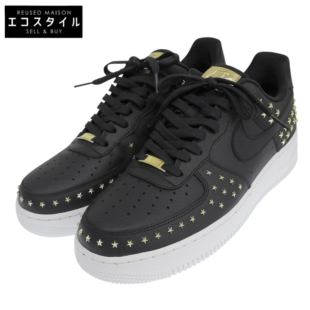 NIKE ナイキ 美品 Air Force 1 Low Star Studded ローカットスニーカー シューズ メンズ ブラック 28.5cm AR0639-001 シューズ