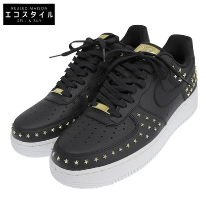 NIKE ナイキ 美品 Air Force 1 Low Star Studded ローカットスニーカー シューズ メンズ ブラック 28.5cm AR0639-001 シューズ