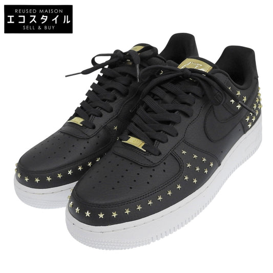 NIKE ナイキ 美品 Air Force 1 Low Star Studded ローカットスニーカー シューズ メンズ ブラック 28.5cm AR0639-001 シューズ