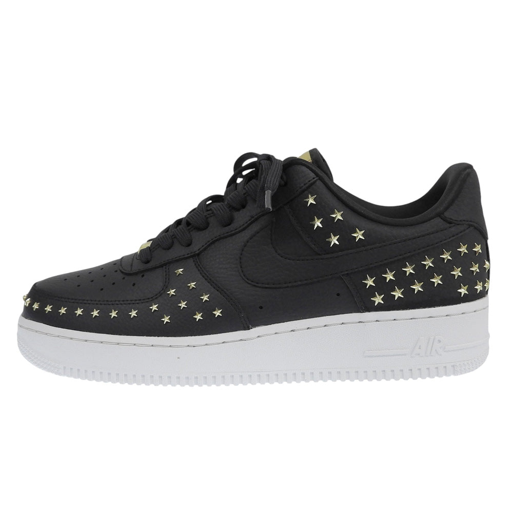 NIKE ナイキ 美品 Air Force 1 Low Star Studded ローカットスニーカー シューズ メンズ ブラック 28.5cm AR0639-001 シューズ