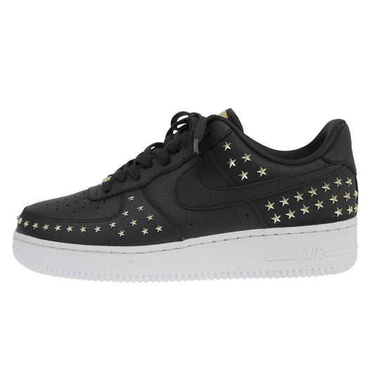 NIKE ナイキ 美品 Air Force 1 Low Star Studded ローカットスニーカー シューズ メンズ ブラック 28.5cm AR0639-001 シューズ