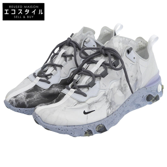 NIKE ナイキ 新品同様 【Kendrick Lamar】 リアクト エレメント 55 シューズ メンズ グレー 28.5cm CJ3312-001 シューズ