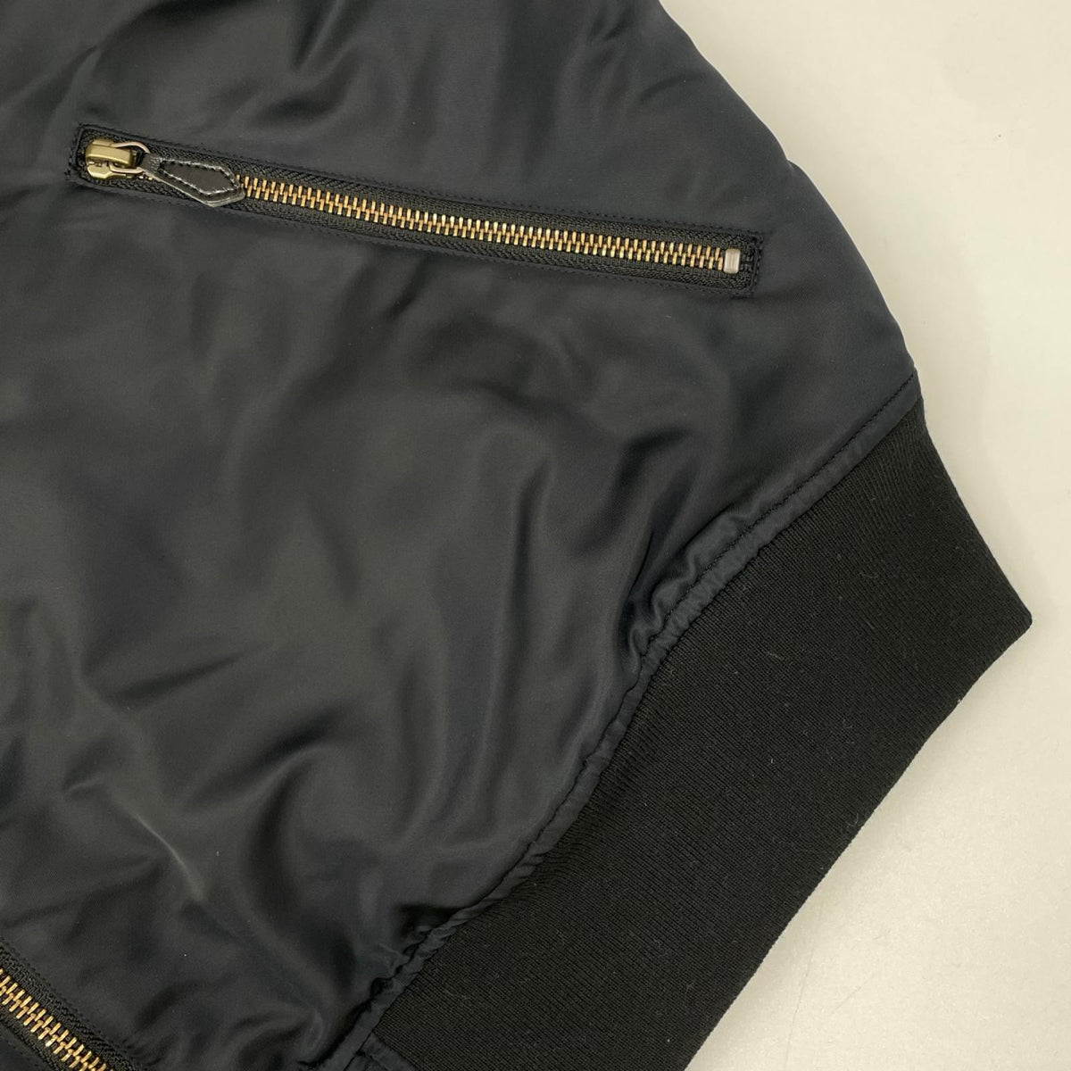 Papas パパス D0464FJM013 ネイビー アメ車バックプリント MA-1ジャケット ジャケット