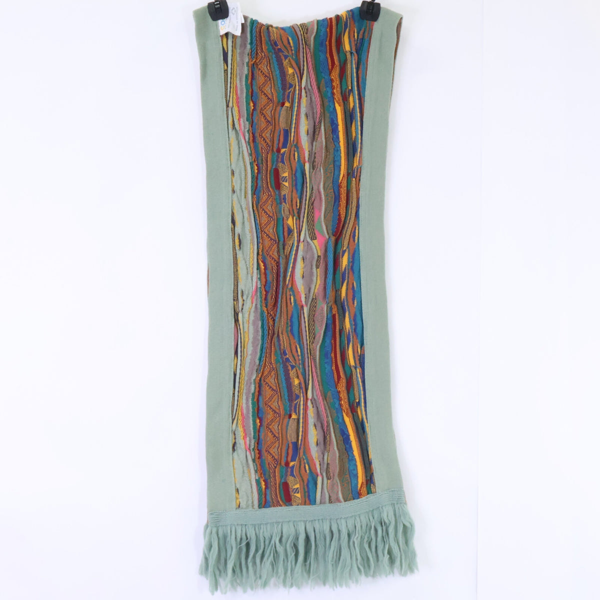COOGI クージー 3D KNIT ニット フリンジ マフラー