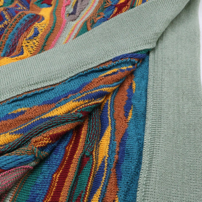 COOGI クージー 3D KNIT ニット フリンジ マフラー
