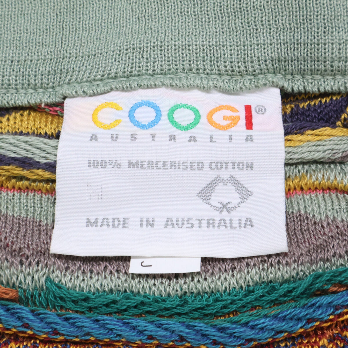 COOGI クージー 3D KNIT ニット フリンジ マフラー