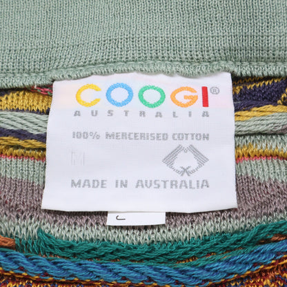 COOGI クージー 3D KNIT ニット フリンジ マフラー