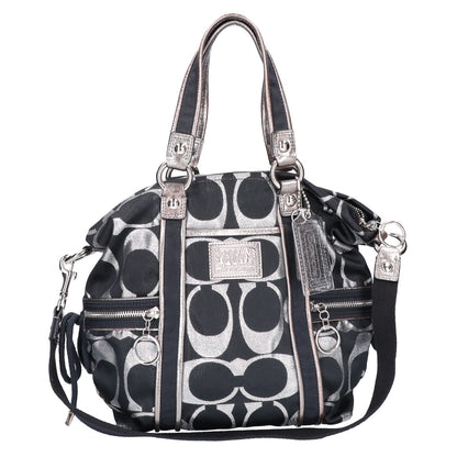 COACH コーチ F14434 ポピーシグネチャールレックススポットライト 2WAY トートバッグ