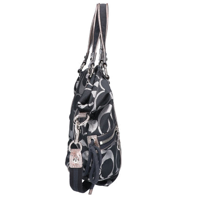 COACH コーチ F14434 ポピーシグネチャールレックススポットライト 2WAY トートバッグ