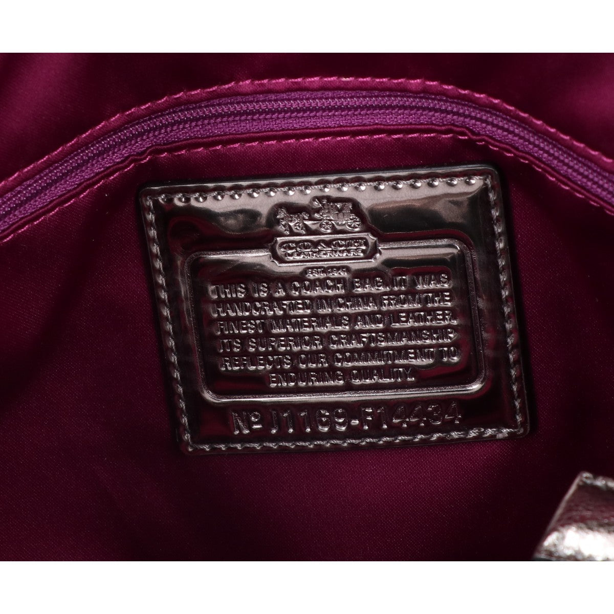 COACH コーチ F14434 ポピーシグネチャールレックススポットライト 2WAY トートバッグ