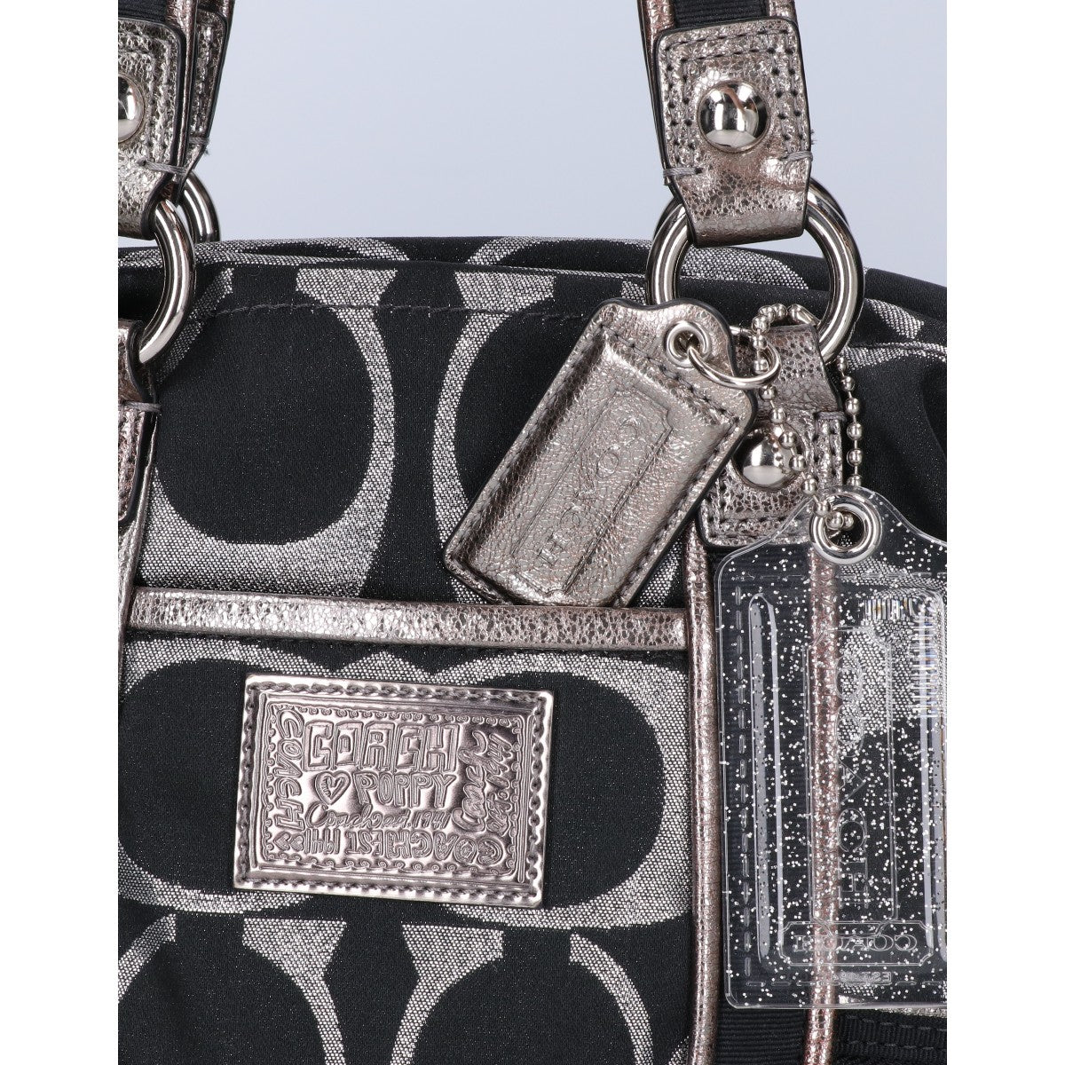 COACH コーチ F14434 ポピーシグネチャールレックススポットライト 2WAY トートバッグ