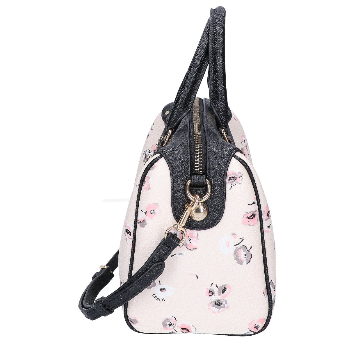 COACH コーチ F37491 花柄 ミニボストンバッグ ハンドバッグ