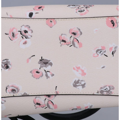 COACH コーチ F37491 花柄 ミニボストンバッグ ハンドバッグ