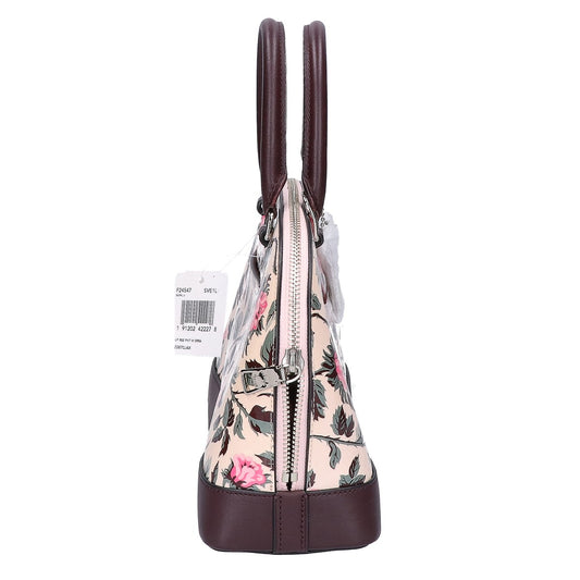 COACH コーチ F24547 スリーピングローズプリント 2WAYショルダー ハンドバッグ