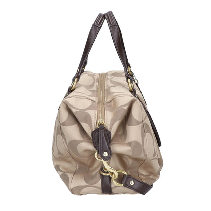 COACH コーチ F25292 シグネチャー ラージサッチェル ハンドバッグ