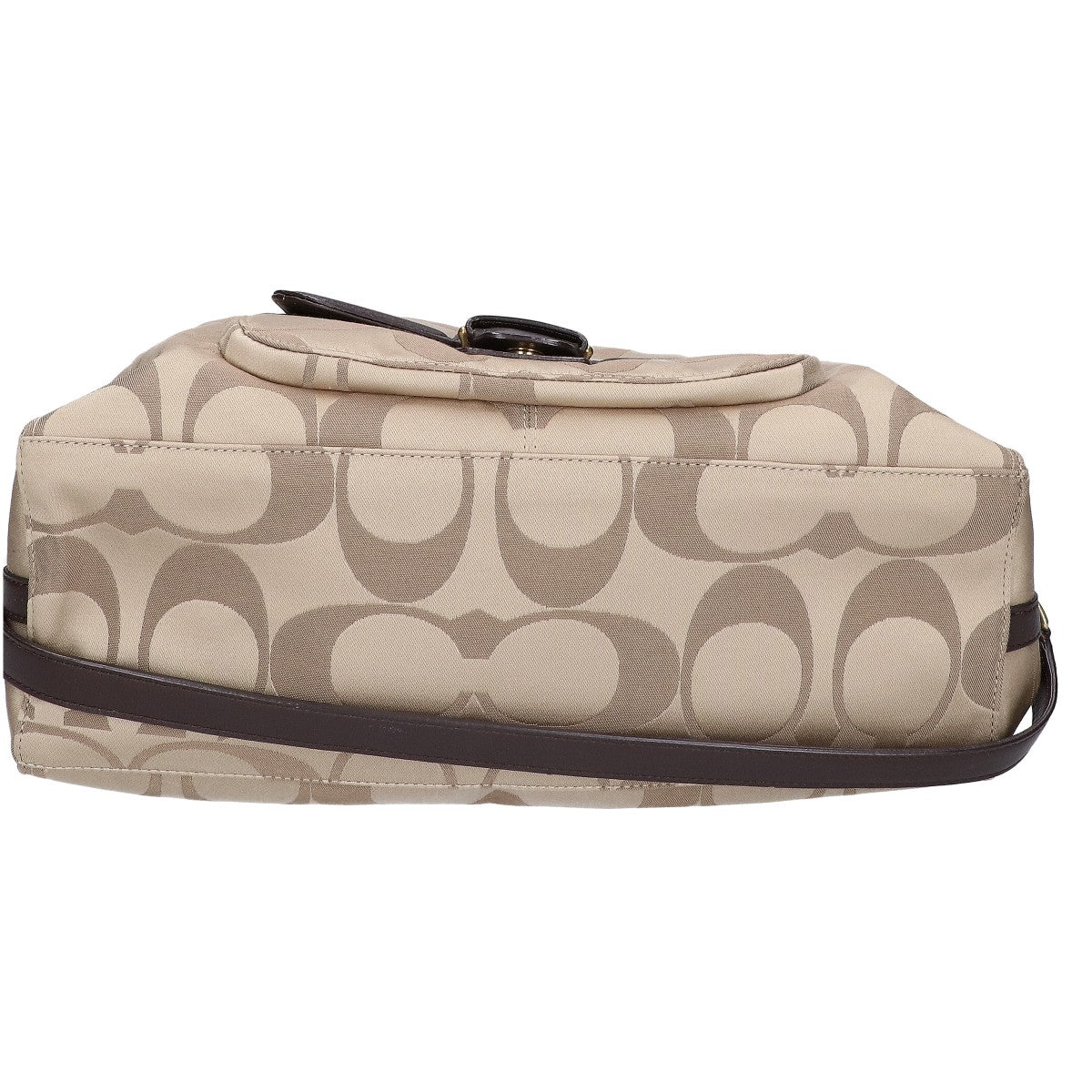 COACH コーチ F25292 シグネチャー ラージサッチェル ハンドバッグ