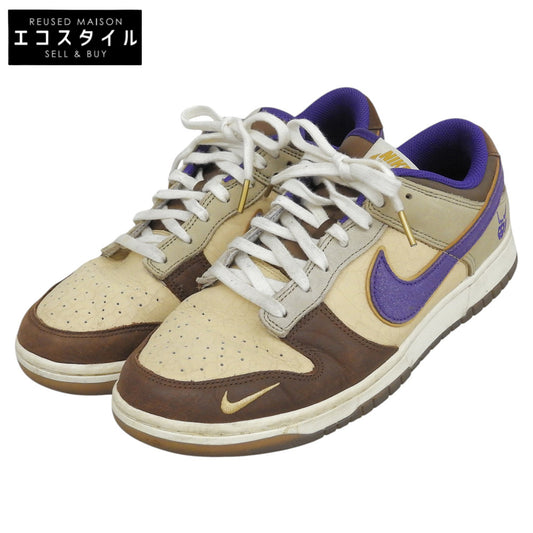 NIKE ナイキ 美品 DUNK LOW Setsubun ローカットスニーカー シューズ メンズ ブラウン系 28cm DQ5009-268 シューズ