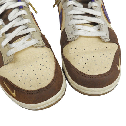 NIKE ナイキ 美品 DUNK LOW Setsubun ローカットスニーカー シューズ メンズ ブラウン系 28cm DQ5009-268 シューズ