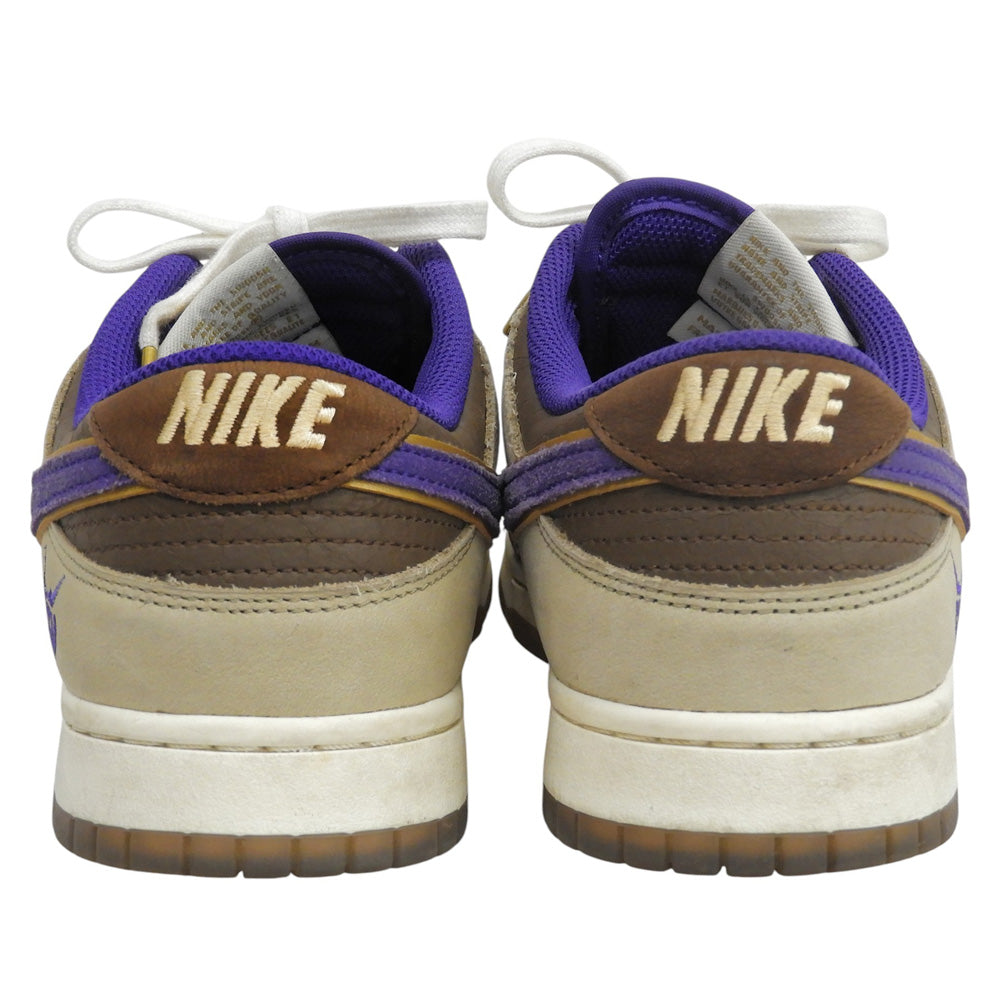 NIKE ナイキ 美品 DUNK LOW Setsubun ローカットスニーカー シューズ メンズ ブラウン系 28cm DQ5009-268 シューズ