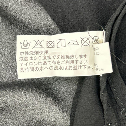 Ozz On オッズオン ブラック シアー シフォン 和柄 羽織 トップス
