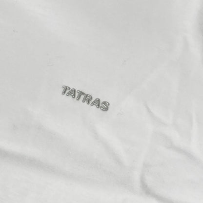 TATRAS タトラス MTAT22S8195-M ホワイト ロゴ 半袖Tシャツ トップス