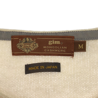 gim ジム 22502200 アイボリー カシミヤ100 ニット トップス