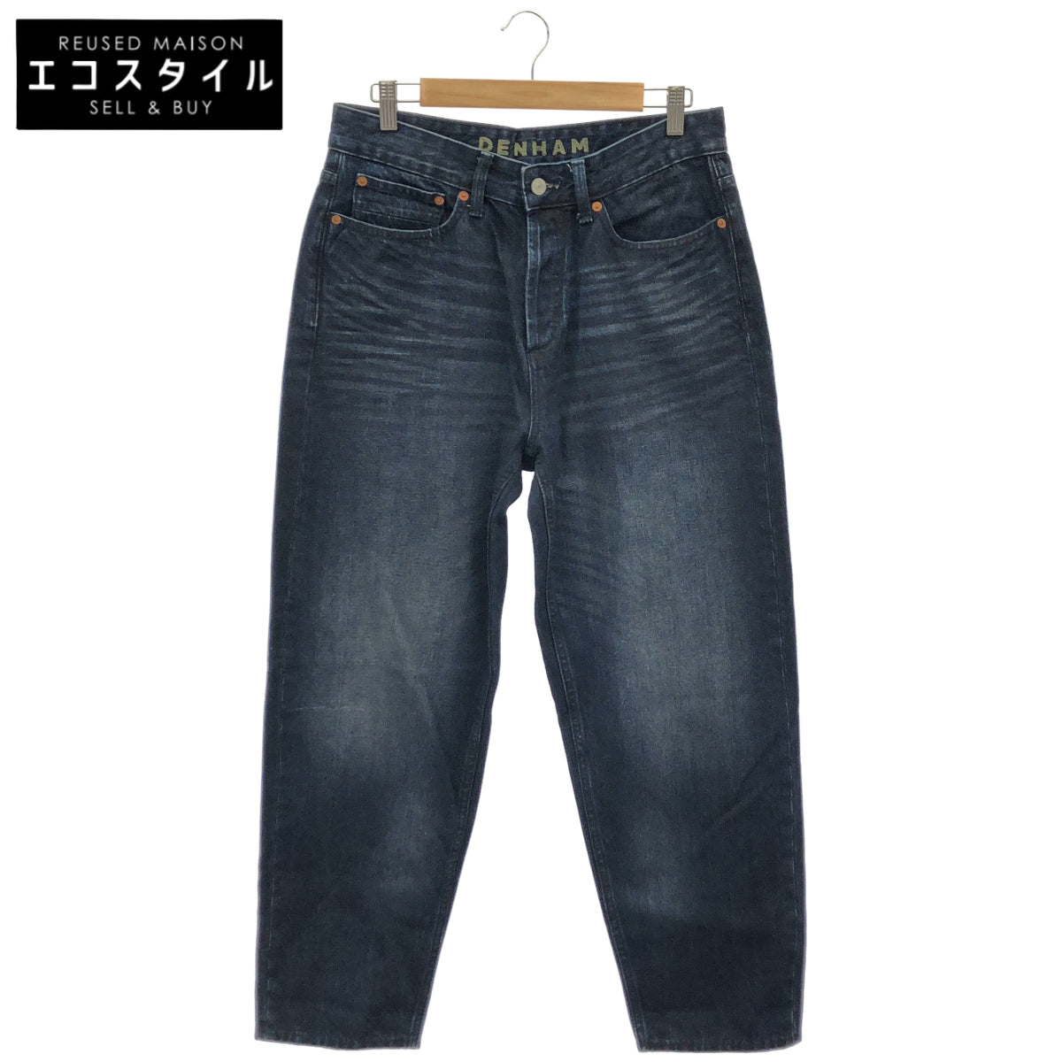 DENHAM デンハム RAG DARK BLUE テーバードフィット デニムパンツ ボトムス