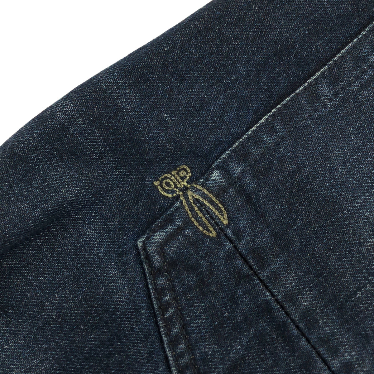 DENHAM デンハム RAG DARK BLUE テーバードフィット デニムパンツ ボトムス
