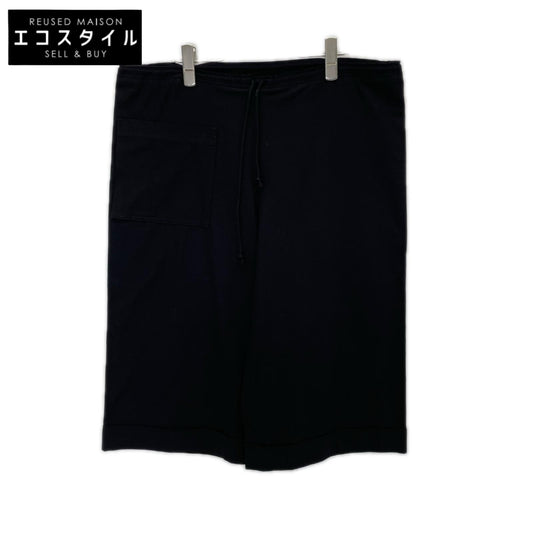 Y's ワイズ YE-P30-001 08AW ブラック イージークロップドパンツ ボトムス
