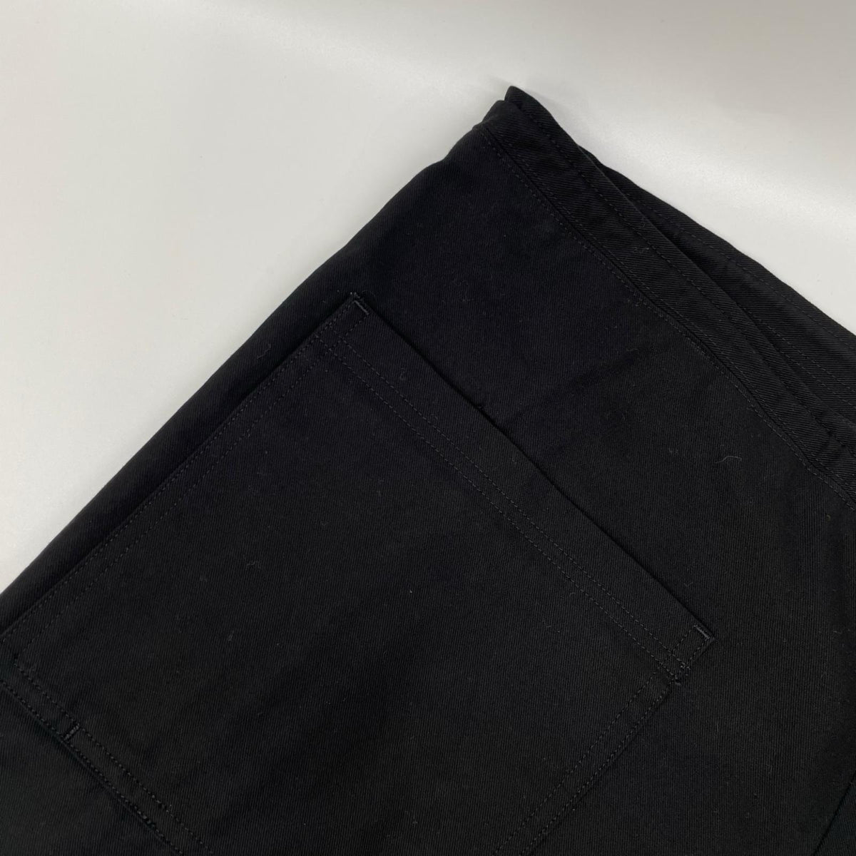 Y's ワイズ YE-P30-001 08AW ブラック イージークロップドパンツ ボトムス