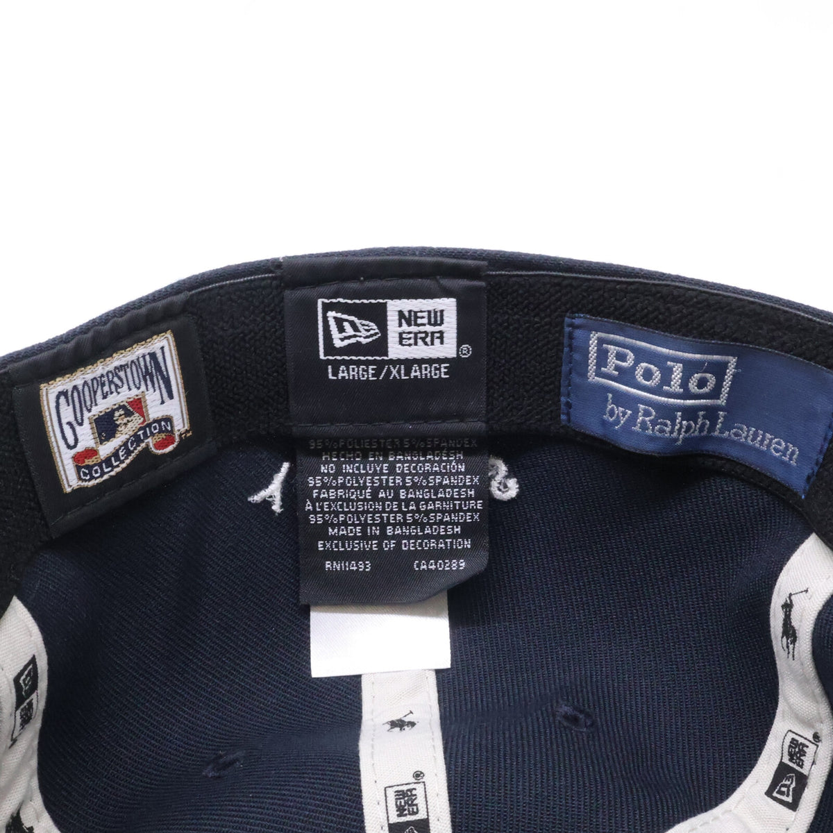 New Era ニューエラ 【美品】39THIRTY POLO RALPH LAUREN ポロ ラルフ ローレン クーパーズタウン ニューヨーク・ヤンキース キャップ 帽子
