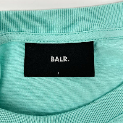 BALR. ボーラー B11121364 ティファニーブルー 日本限定 ロゴ Tシャツ トップス