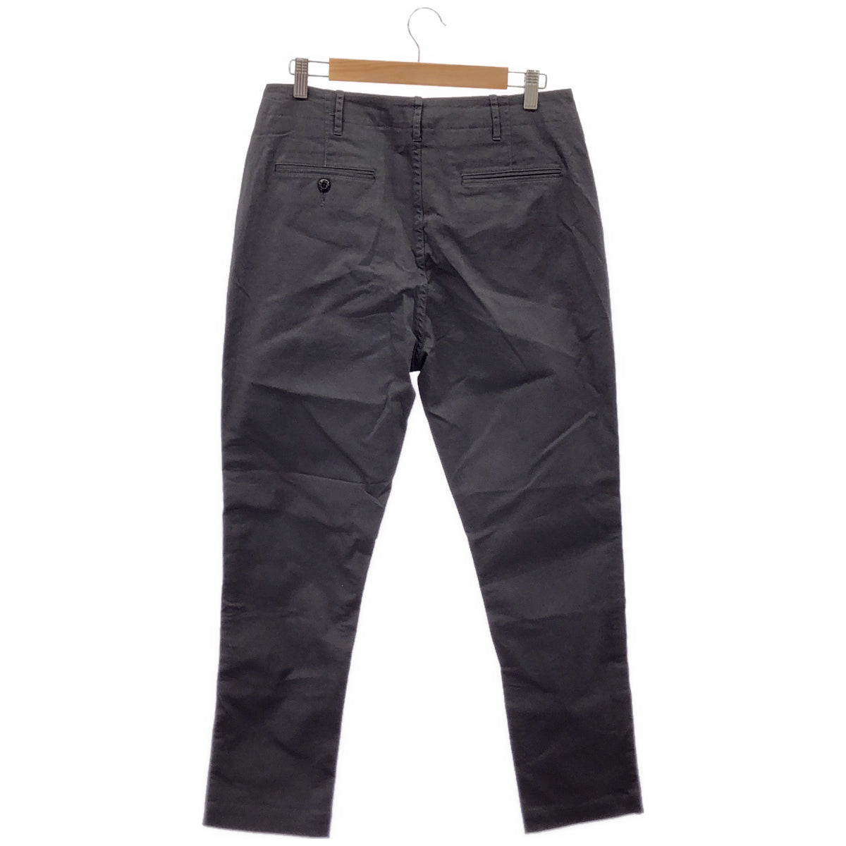 BEAMS ビームス チャコールグレー ストレッチ チノパン ボトムス
