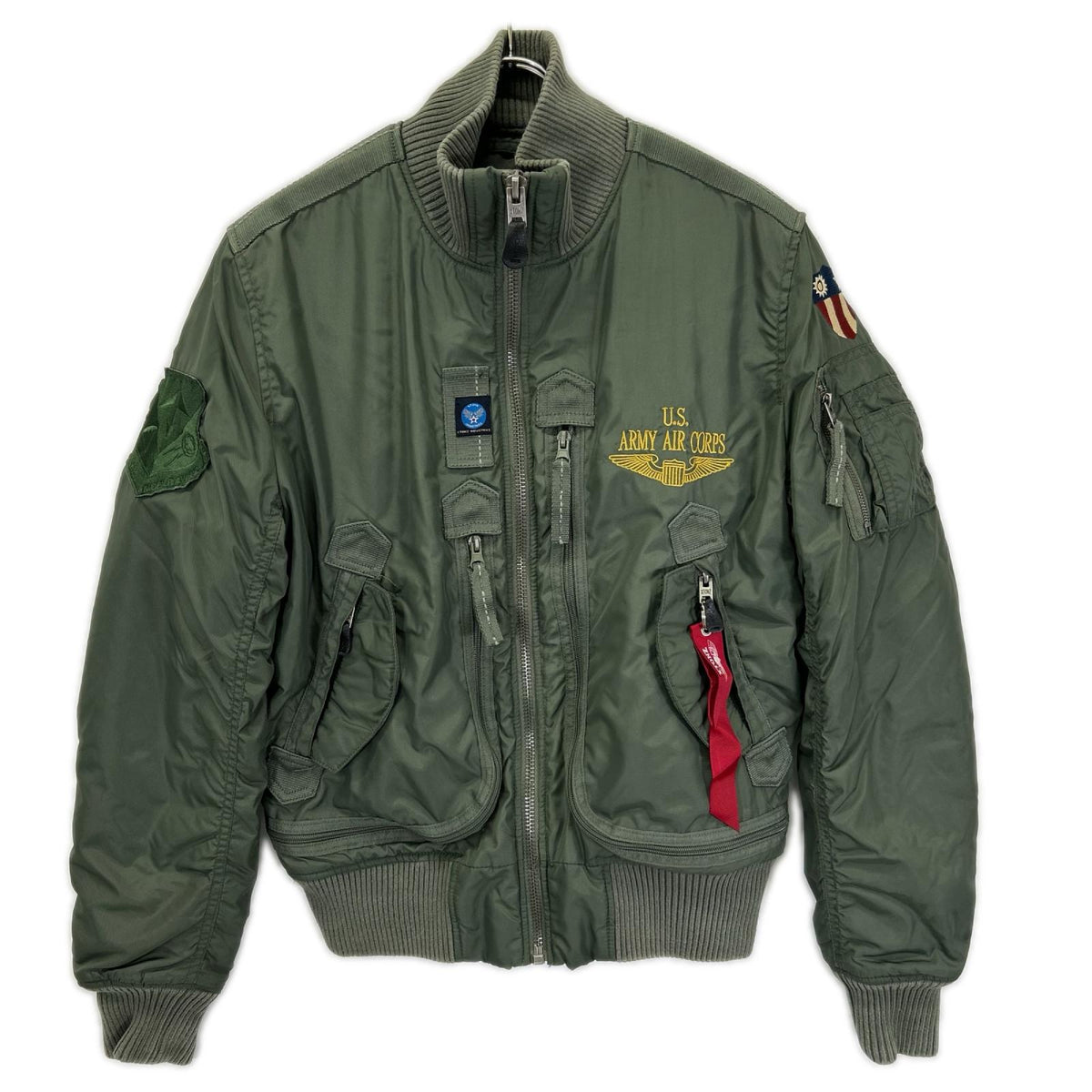 その他ブランド 【XTONZ】カーキ U.S.ARMY MA-1 ジャケット ジャケット