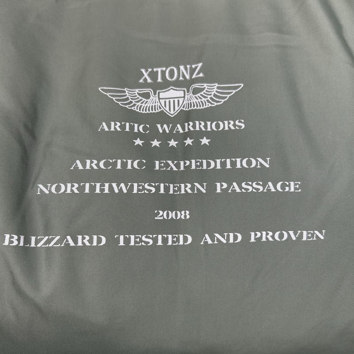 その他ブランド 【XTONZ】カーキ U.S.ARMY MA-1 ジャケット ジャケット