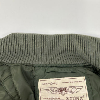 その他ブランド 【XTONZ】カーキ U.S.ARMY MA-1 ジャケット ジャケット