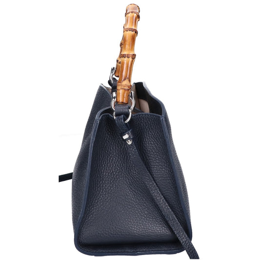 IACUCCI イアクッチ 【美品】CERVO クルト Bamboo Handle 2WAY Shoulder Handbag