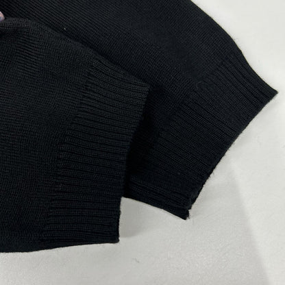 Z Zegna ジーゼニア ブラック ウール ジップジャケット ジャケット