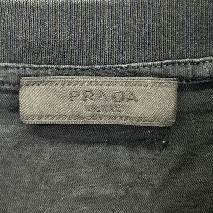 PRADA プラダ ブラック トライアングル カットソー トップス