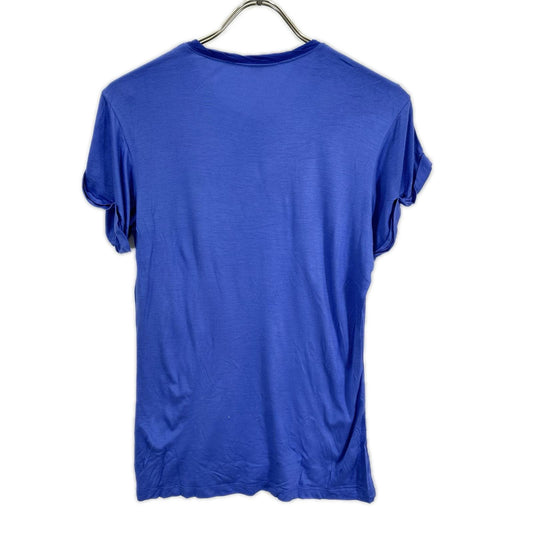 LOUIS VUITTON Louis Vuitton Navy Arched Out Trion felt top Tops
