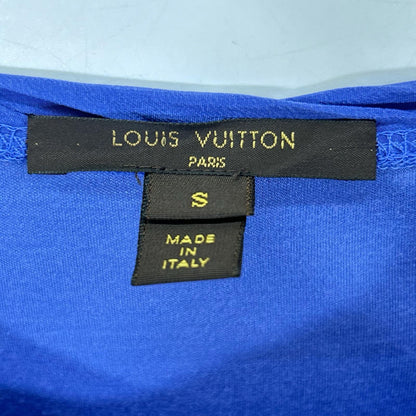 LOUIS VUITTON ルイヴィトン ネイビー アークドウトリオンフェルト カットソー トップス