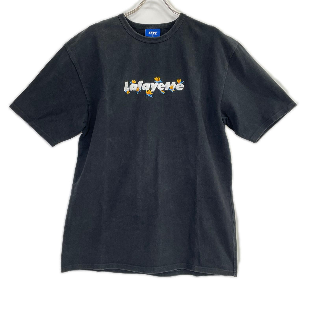 LFYT エルエフワイティー ブラック lafayette刺繍 半袖 Tシャツ トップス
